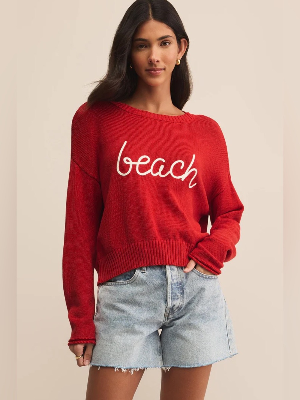 Z Supply Sienna Beach Sweater Size Small